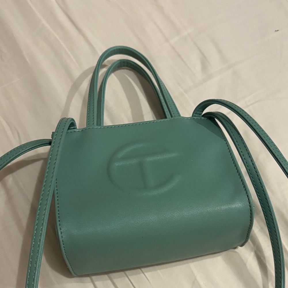 Telfar Mini Bag in SAGE green